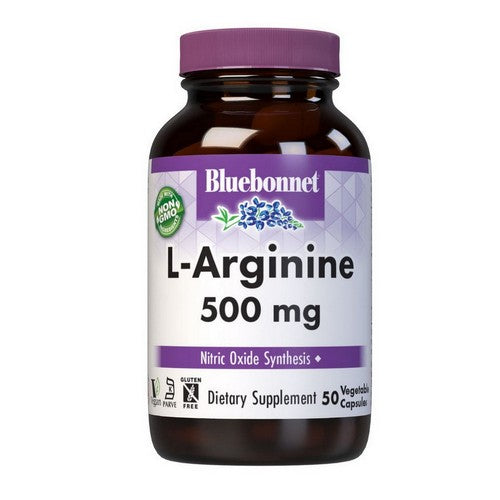 L-Arginine 50 Veg Caps by Bluebonnet Nutrition