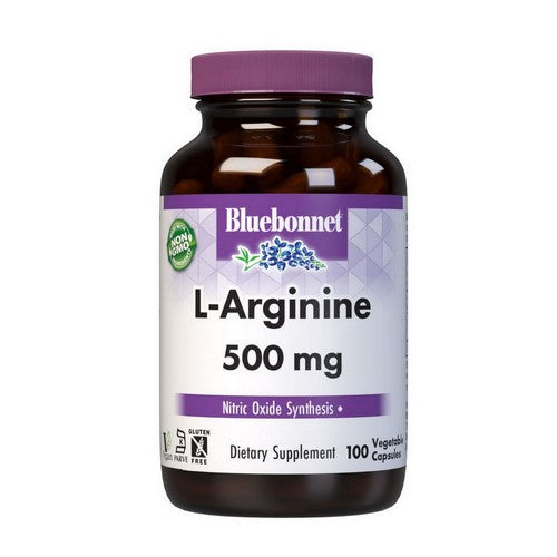 L-Arginine 100 Veg Caps by Bluebonnet Nutrition