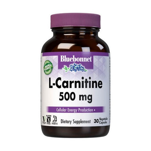 L-Carnitine 30 Veg Caps by Bluebonnet Nutrition