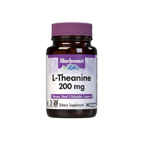 L-Theanine 30 Veg Caps by Bluebonnet Nutrition
