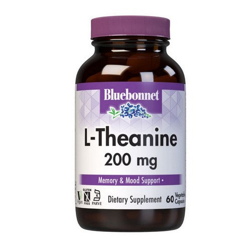 L-Theanine 60 Veg Caps by Bluebonnet Nutrition