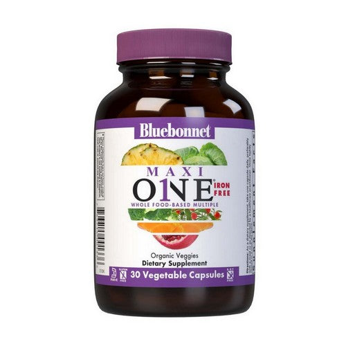 Maxi One Iron Free 30CPLT by Bluebonnet Nutrition