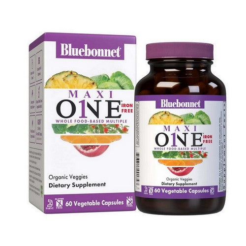 Maxi One Iron Free 60CPLT by Bluebonnet Nutrition
