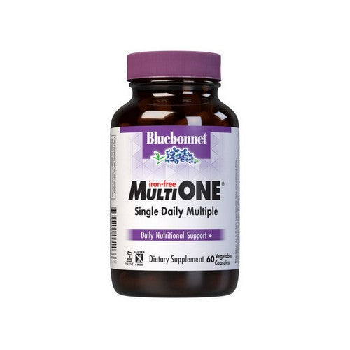 Multi One Iron Free 60VC by Bluebonnet Nutrition