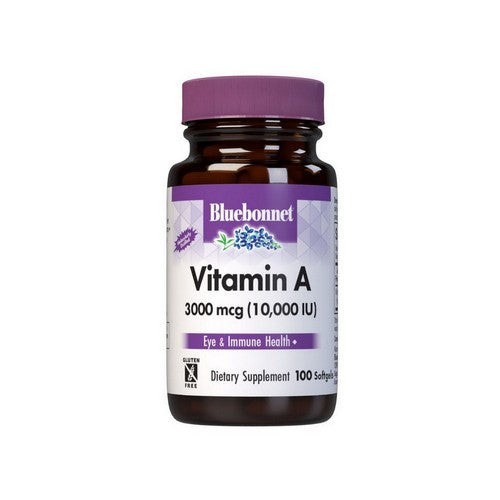 Vitamin A 100 SG by Bluebonnet Nutrition