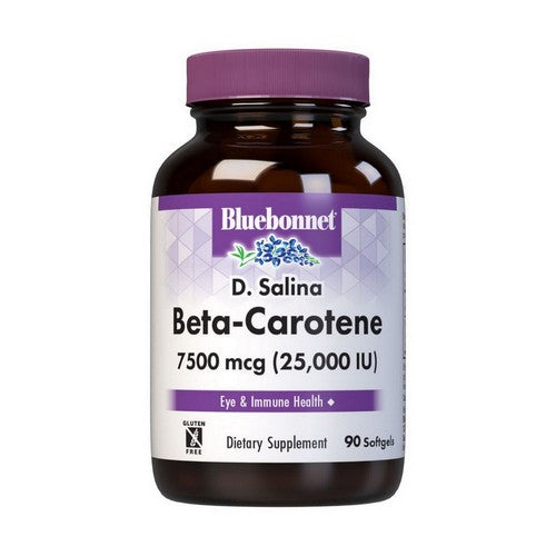 Natural Beta-Carotene 90 Softgels by Bluebonnet Nutrition