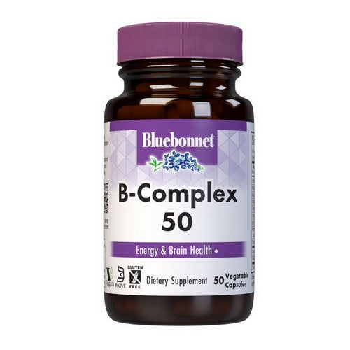 B-Complex 50 50 Veg Caps by Bluebonnet Nutrition
