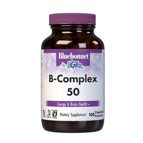 B-Complex 50 100 Veg Caps by Bluebonnet Nutrition