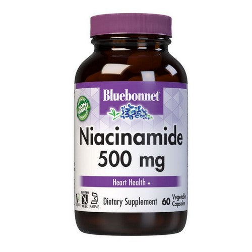 Niacinamide 60 Veg Caps by Bluebonnet Nutrition