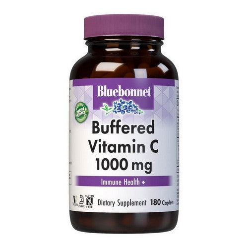 Buffered Vitamin C 180 Caplets by Bluebonnet Nutrition