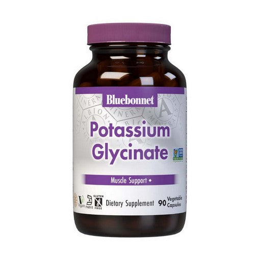Albion Potassium Glycinate 90 Veg Caps by Bluebonnet Nutrition