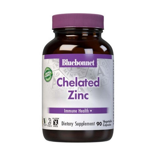 Albion Chelated Zinc 90 Veg Caps by Bluebonnet Nutrition