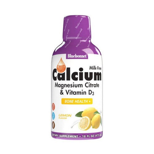 Liquid Calcium Magnesium Citrate And Vitamin D3 16 Oz / Orange Flavor by Bluebonnet Nutrition