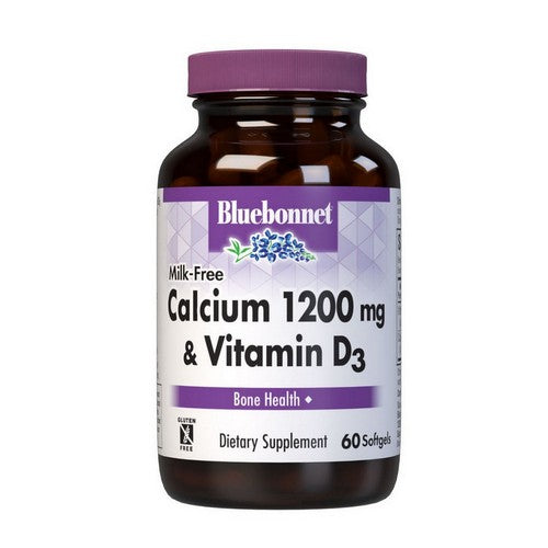 Calcium Milk-Free 60 Softgels by Bluebonnet Nutrition