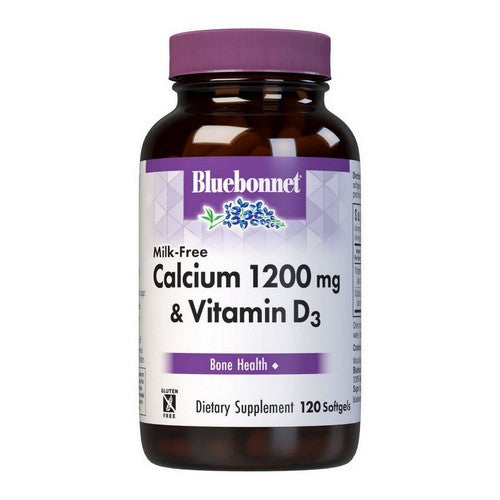 Calcium Milk-Free 120 Softgels by Bluebonnet Nutrition