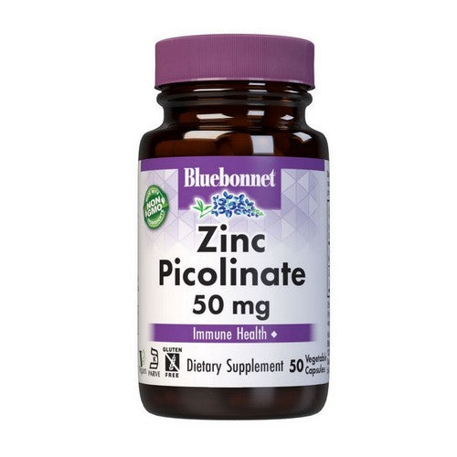 Zinc Picolinate 50 Veg Caps by Bluebonnet Nutrition
