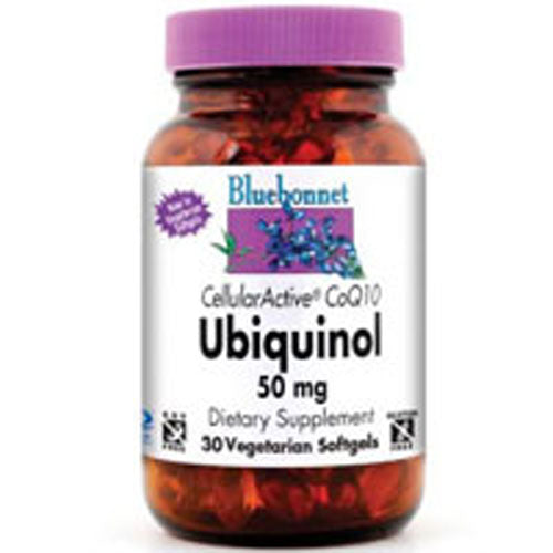 Cellular Active Coq10 Ubiquinol 30 Veg Softgels by Bluebonnet Nutrition