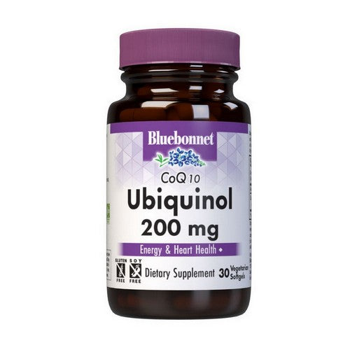 Cellular Active Coq10 Ubiquinol 30 Veg Softgels by Bluebonnet Nutrition