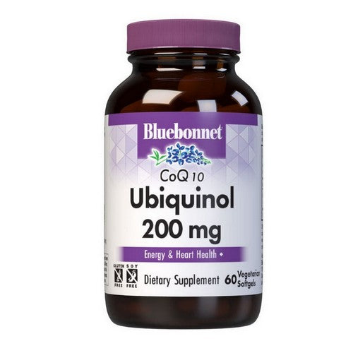 Cellular Active Coq10 Ubiquinol 60 Veg Softgels by Bluebonnet Nutrition