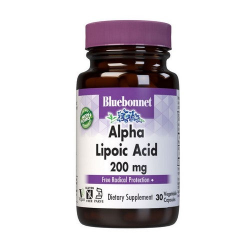 Alpha Lipoic Acid 30 Veg Caps by Bluebonnet Nutrition