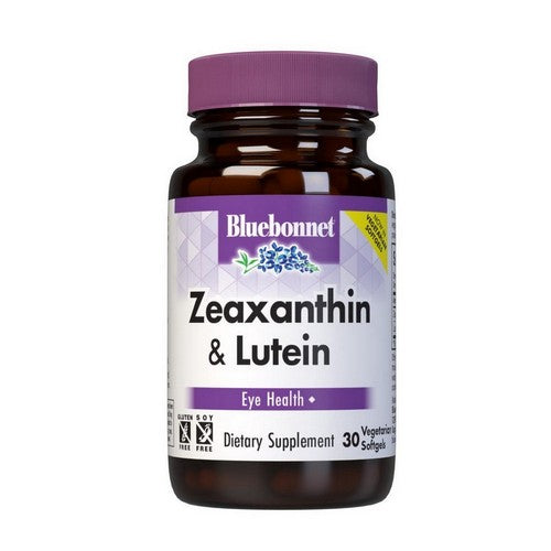 Zeaxanthin Plus Lutein 30 Softgels by Bluebonnet Nutrition