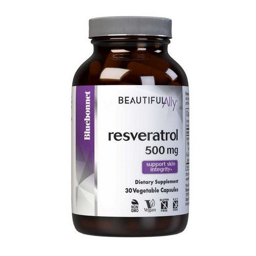 Age-Less Trans-Resveratrol 30 Veg Caps by Bluebonnet Nutrition
