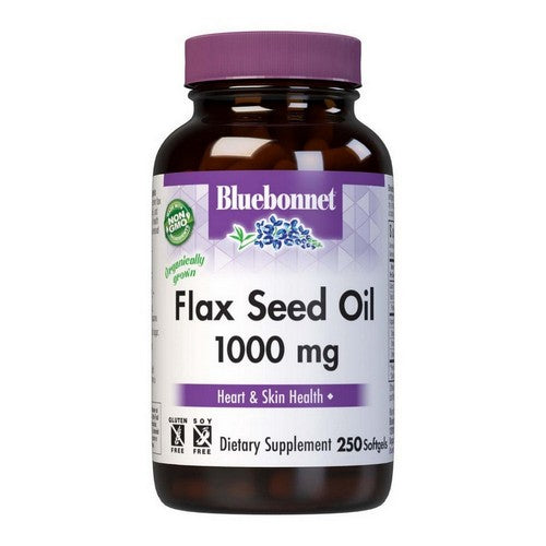 Flax Seed Oil 250 Softgels by Bluebonnet Nutrition