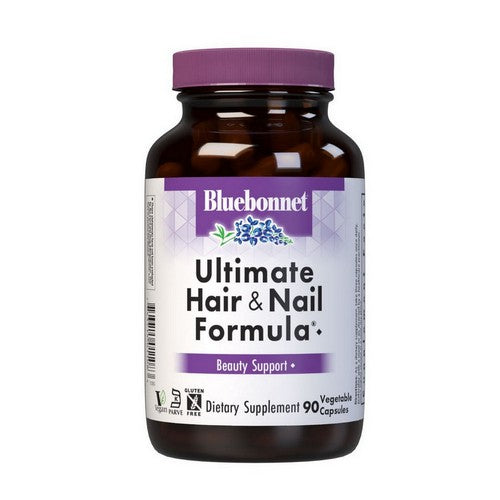 Ultimate Hair and Nail Formula 90 VC by Bluebonnet Nutrition