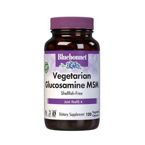 Vegetarian Glucosamine Plus Msm 120 VC by Bluebonnet Nutrition