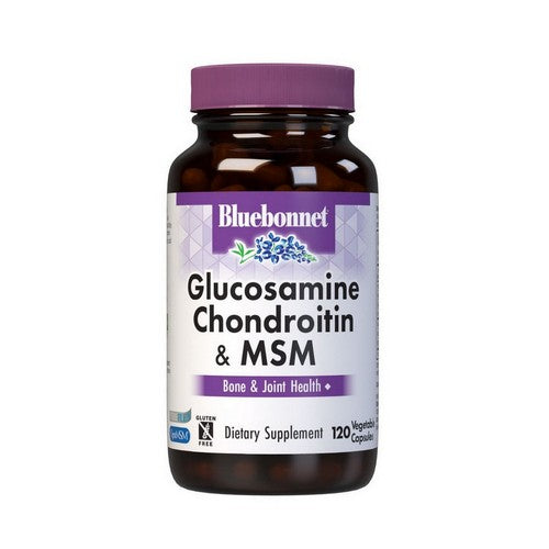 Glucosamine Chondroitin Plus Msm 120VC by Bluebonnet Nutrition