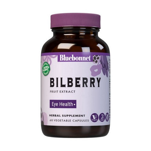 Standardized Bilberry Fruit Extract 60VC by Bluebonnet Nutrition