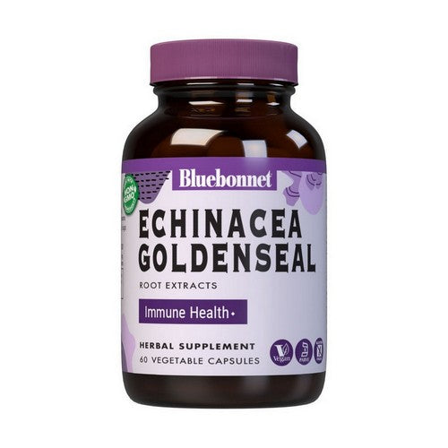 Standardized Echinacea & Goldenseal Herb Extract 60VC by Bluebonnet Nutrition