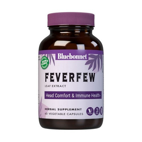 Standardized Feverfew Leaf Extract 60VC by Bluebonnet Nutrition