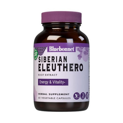 Standardized Eleuthero Root Extract 60VC by Bluebonnet Nutrition