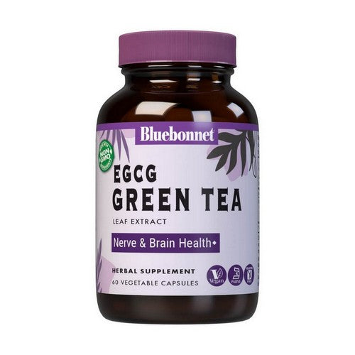 Standardized Egcg Green Tea Leaf Extract 60VC by Bluebonnet Nutrition