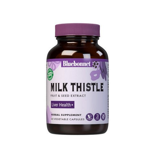 Standardized Milk Thistle Seed Extract 60VC by Bluebonnet Nutrition