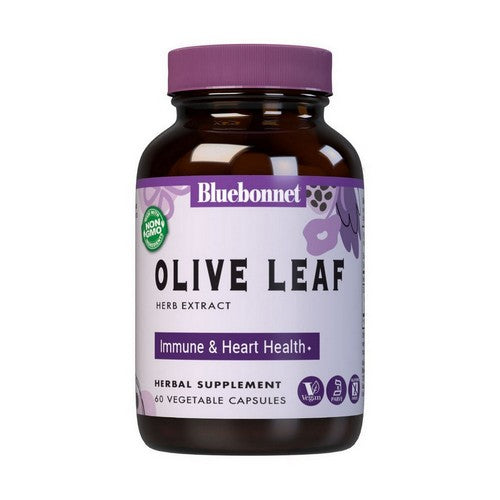 Standardized Olive Leaf Extract 18% Oleuropein 60VC by Bluebonnet Nutrition