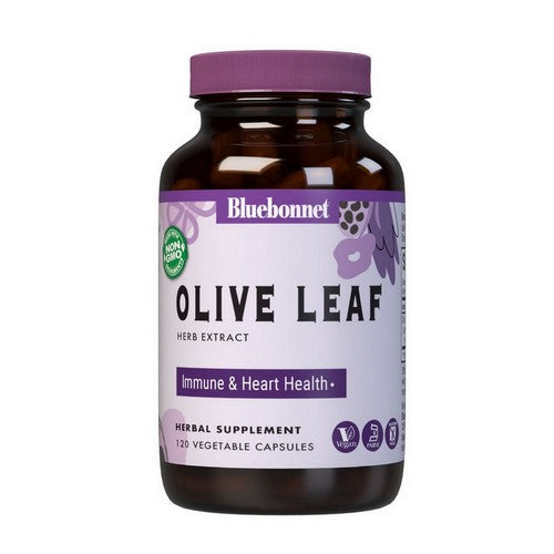Standardized Olive Leaf Extract 18% Oleuropein 120VC by Bluebonnet Nutrition