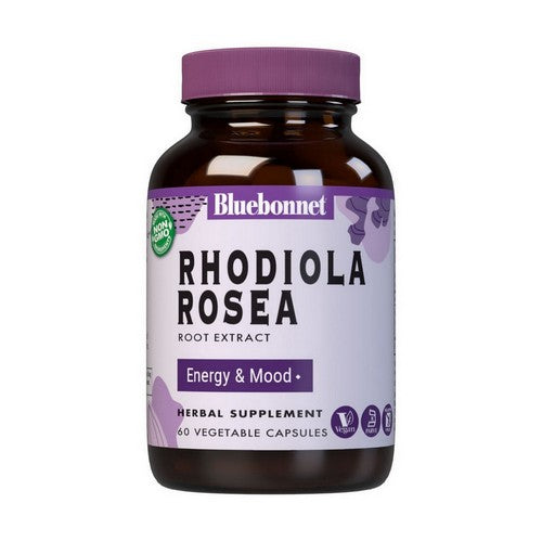 Standardized Rhodiola Rosea Root Extract 60VC by Bluebonnet Nutrition