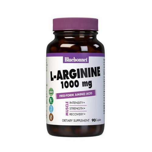 L-Arginine 90 Caplets by Bluebonnet Nutrition