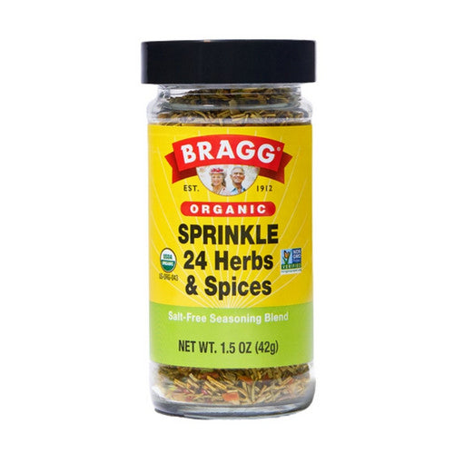 Organic Sprinkle Herb and Spice 1.5 Oz by Bragg