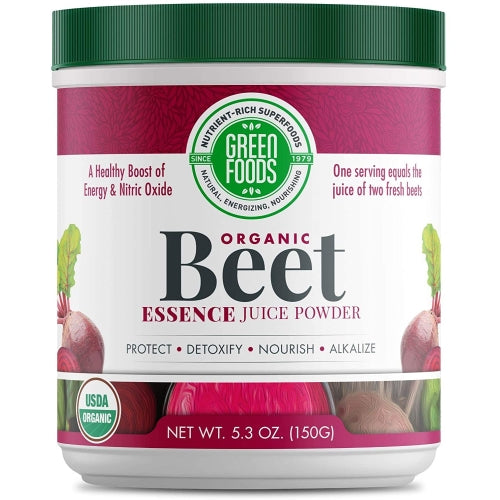 Organic Beet Essence Powder 5.3 Oz by Green Foods Corporation