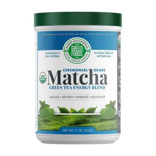 Organic Matcha Green Tea 11 Oz by Green Foods Corporation