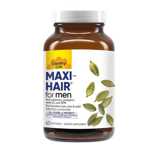 Maxi Hair For Men 60 Softgels by Country Life