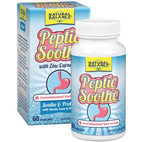 Peptic Soothe 60 VEG CAPS by Natural Balance (Formerly known as Trimedica)