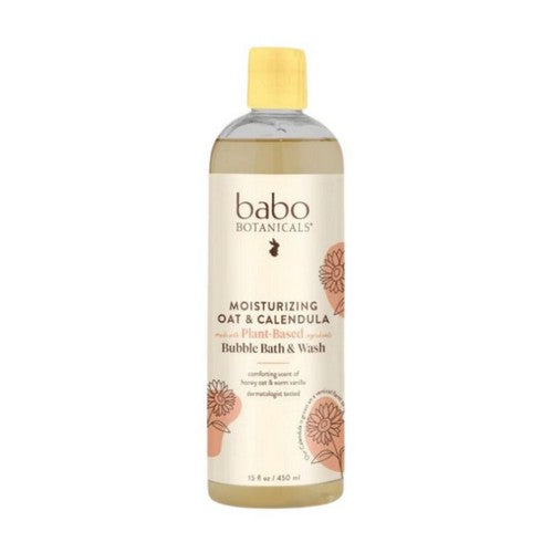 Replenishment Bubble Bath and Wash 15 oz by Babo Botanicals