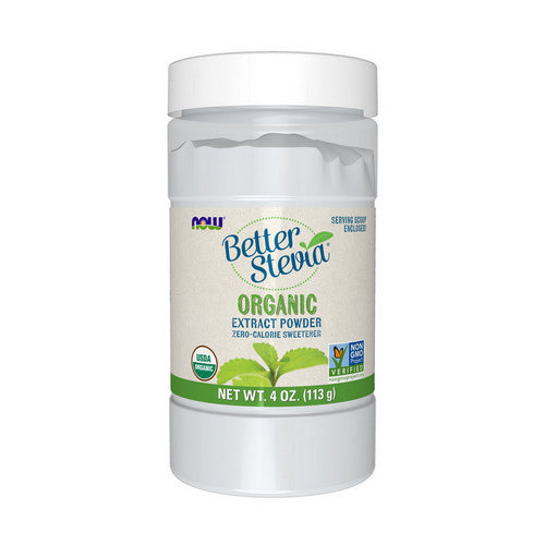 BetterStevia Organic Extract Powder 4 oz by Now Foods