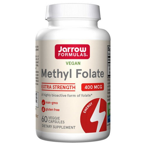 Brain Health Methyl Folate 60 Veggie Caps by Jarrow Formulas