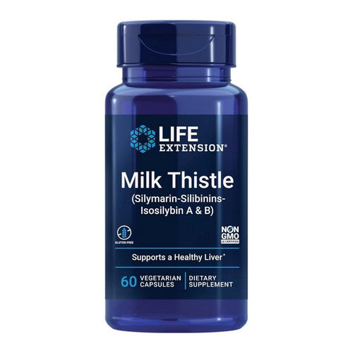 Certified European Milk Thistle 60 Vcaps by Life Extension