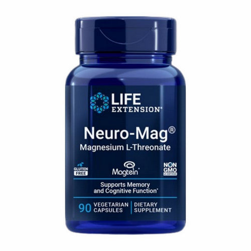 Neuro-Mag Magnesium L-Threonate 90 Veg Caps by Life Extension